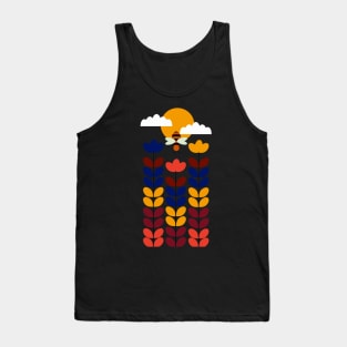 Flowers and bees Tank Top